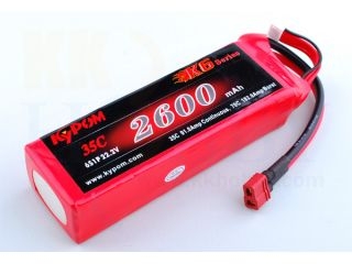 [KK626]KP K6 22.2V2600mAh 35C (KT2600/35-6S)