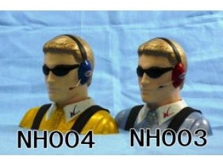 [NH003]パイロット人形G(ブルー)【在庫限りで販売終了】