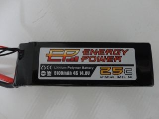 [EP402]【メーカー欠品中】EnergyPower 4S5100mAh 30C