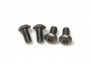 [Ti-m3-6]超軽量HEXチタンビス M3x6mm 4pcs【在庫限りで販売終了】