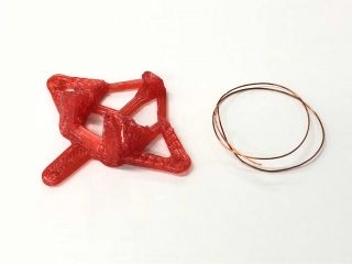 [TPU-CM20TBS-R]TPU Micro FPV Camera Mount-20 Degrees RED(TBS)【在庫限りで販売終了】