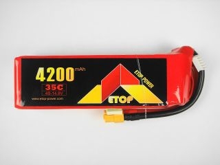 [ET4S4200-35CXT60]LiPo4S-4200mAh(35C)XT60