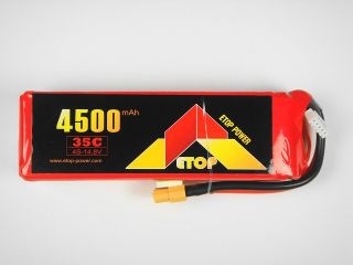 [ET4S4500-35CXT60]【メーカー欠品中】LiPo4S-4500mAh(35C)XT60