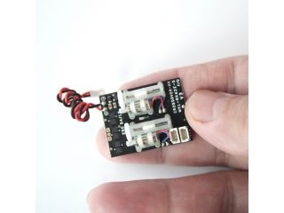 [MXL-RX62E-S]SFHSS Rx with 5A  ESC linear servo【在庫限りで販売終了】