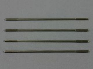 [R23135N]SUSネジロッド M2.3 L135mm(4pcs)【在庫限りで販売終了】