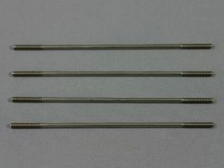 [R22130Z] SUSネジロッド M2.0 L130mm(4pcs)