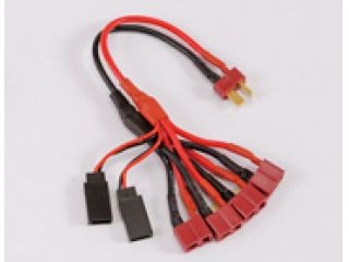 [54030200]クワッドコプター電源分岐ハーネス【在庫限りで販売終了】