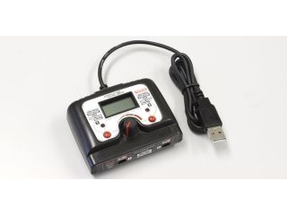 [DRW005]USB ツインチャージャー 0.2-1.0A（DRONE RACER）【在庫限りで販売終了】