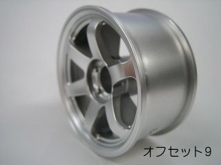 [DW-3292]VOLKRacing TE37SLホイール　オフセット9　マットシルバー