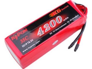 [LB19236]KP K6 22.2V4200mAh 35C (KT4200/35-6S)