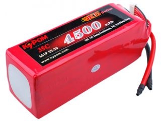 [LB19239]KP K6 22.2V4500mAh 35C (KT4500/35-6S)