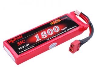 [LB19282]KP K6 7.4V1800mAh 35C (KT1800/35-2S)