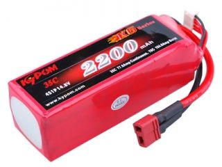 [LB19284]KP K6 14.8V2200mAh 35C (KT2200/35-4S)