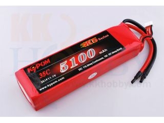 [LB19287]KP K6 11.1V5100mAh 35C (KT5100/35-3S)