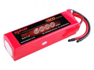 [LB19312]KP K6 11.1V6000mAh 35C (KT6000/35-3S)