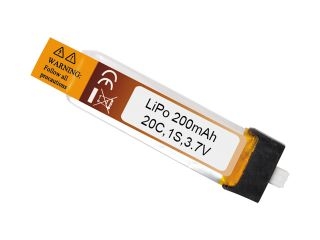 [308-0054]LiPoバッテリー3.7V200mAh（ZERO・WACO共通）