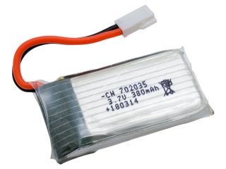 [X39-17]【メーカー欠品中】Li-Poバッテリー（3.7V 380mAh）（MANO）