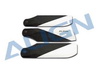 [HQ1050E]【メーカー欠品中】105 Carbon Fiber Tail Blades / 3