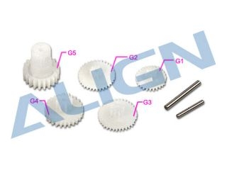 [HSP15001A]DS150A/155A Servo Gear Set