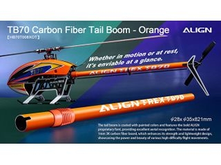 [HB70T008XOW]TB70 Carbon Fiber Tail Boom - Orange