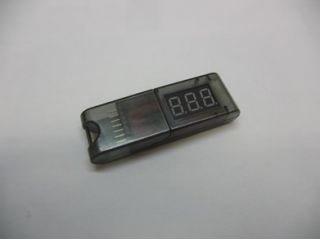 [TP-BC-LED] Lipoバッテリーチェッカー（2～6セル対応)