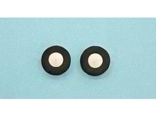 [OK33220]スポンジタイヤ 15mm (2個入リ)