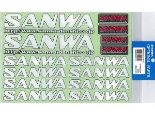 [107A90532A]SANWAデカール（WHT）