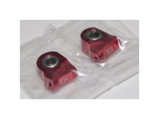 [IB-41310R]アルミ製ロアキャスターブロック(赤)（L/R10度)DRB/DIB用【在庫限りで販売終了】